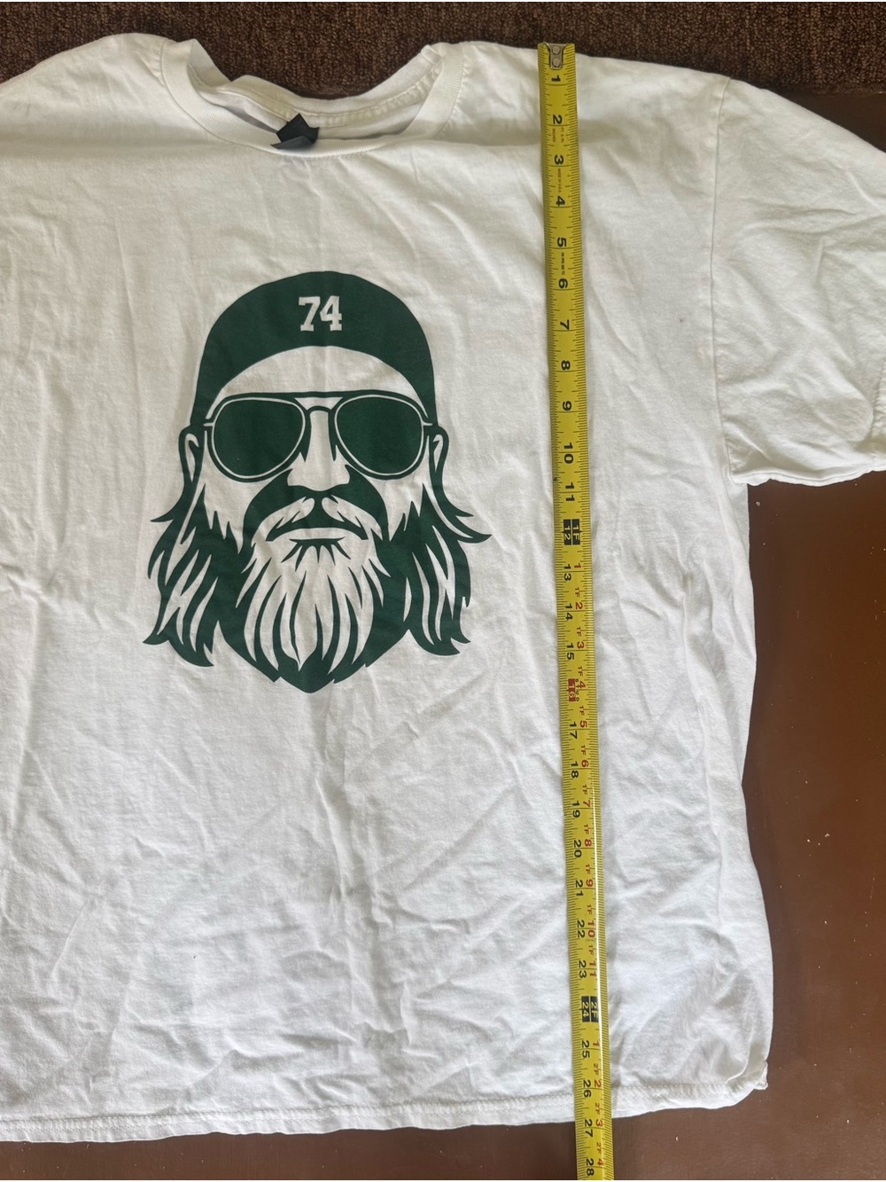 Gildan NY Jets Nick Mangold 74 MetLife Giveaway Shirt - XL - Picture 6 of 6